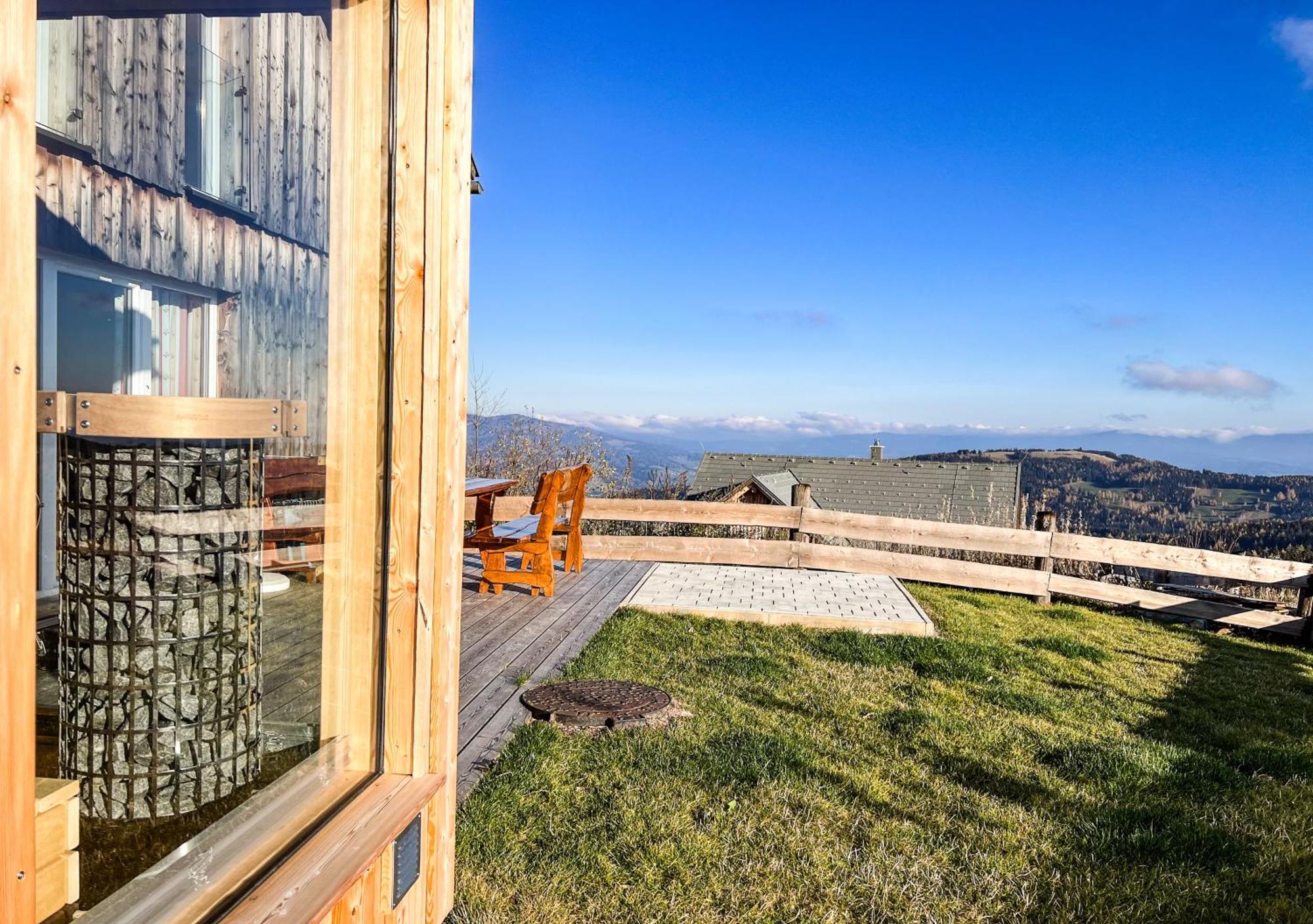 1A Chalet Eck - Wandern, Grillen, Panorama Sauna! Klippitztorl Екстериор снимка